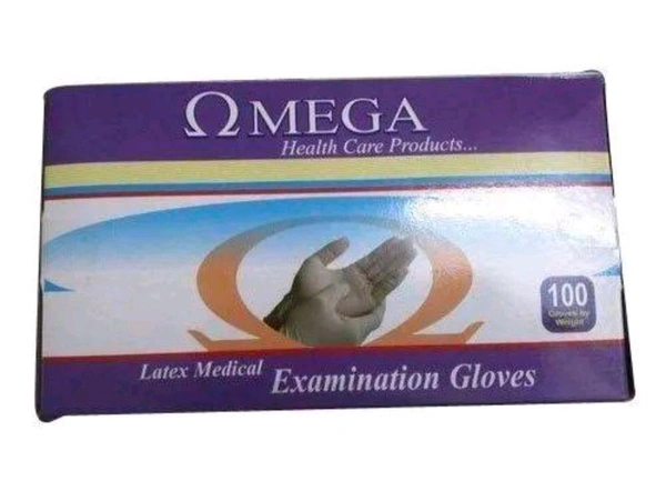 Latex Examination Glove Powdered - White