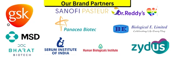 All leading Vaccine Brands available 