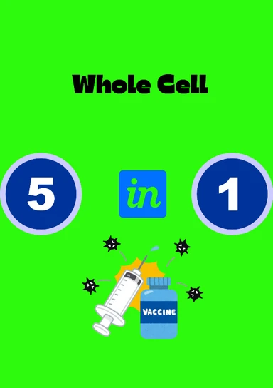 5 in 1 Whole Cell Vaccine