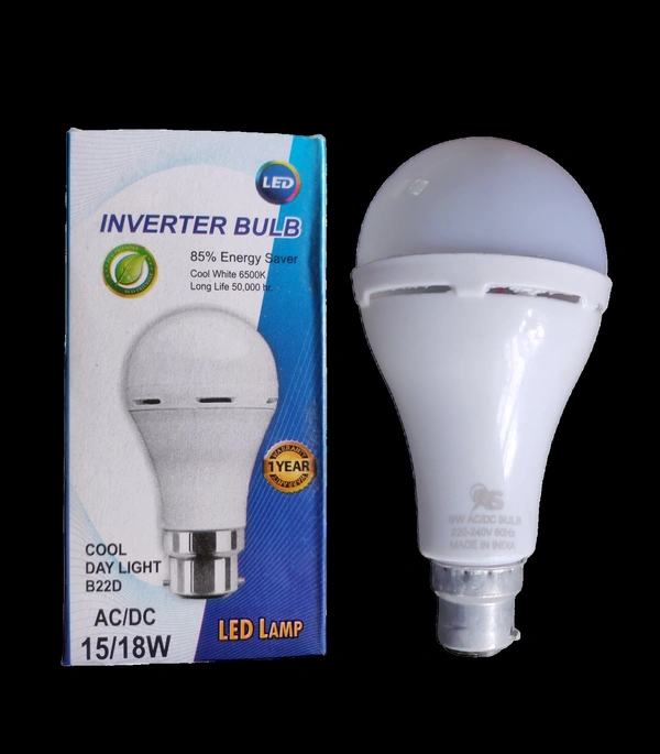 9w/12w DOB AC/DC Inverter Bulb  - White
