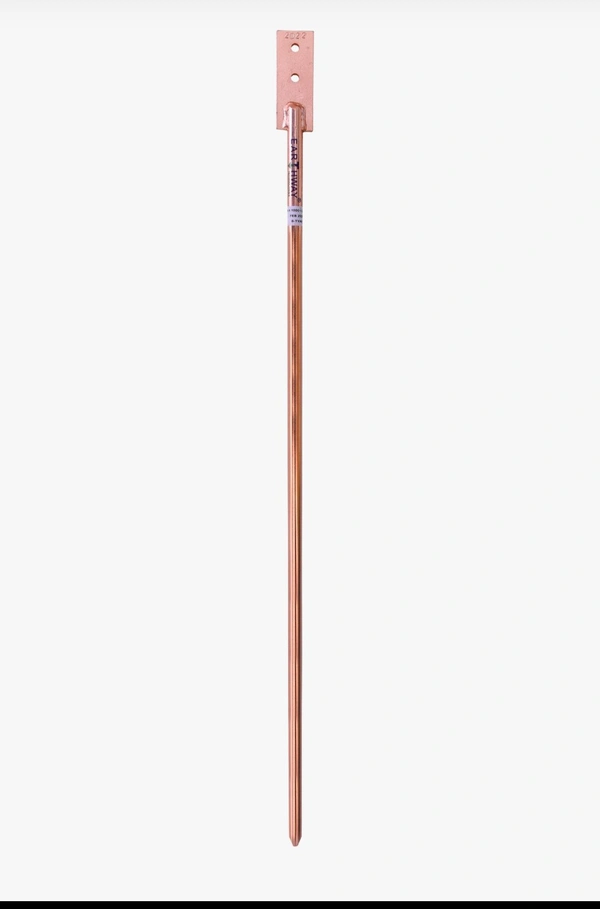 EARTHING ROD 17MM 1.2MTR COPPER BONDED WITH CHEMICAL BAG