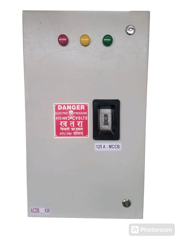 ACDB 3PH 125A MCCB (WITH RYB IND)