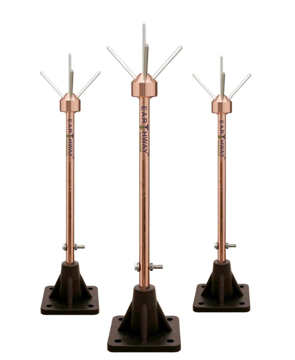 LIGHTENING ARRESTOR WITH BASE