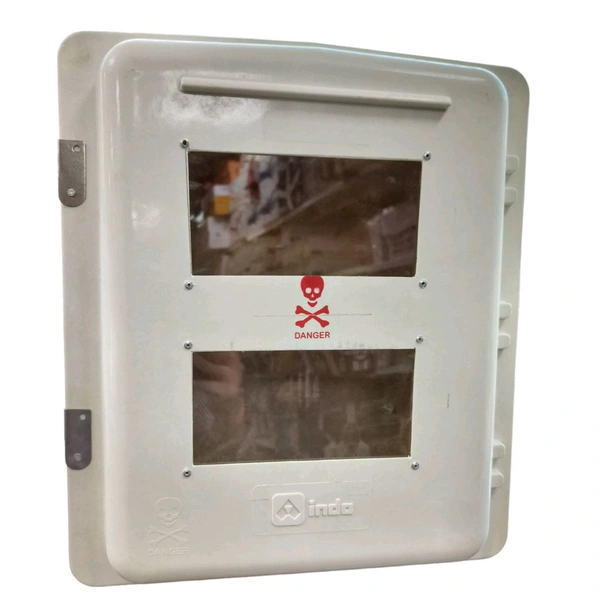 SINGLE PHASE METER BOX DOUBLE METER PC