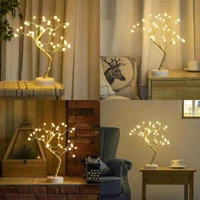 YOUR KART Bonsai Tree Lamp |DIY Artiticial Light Tree Lamp Decoration Festival Holiday Battery/USB Operated (Pearl Node Lamp)  