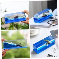 YOUR KART Cruise Ship Fluid Drift Bottle, Unsinkable  Cruise Ship Toy in  Liquid Wave Cruise Fluid Ship Decoration, Cruise Ship Milk & Cookies Scratch (Multi)