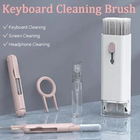 YOUR KART 7 IN 1 ELECTRONIC CLEANER KIT, CLEANING KIT FOR MONITOR KEYBOARD AIRPODS, SCREEN DUST BRUSH INCLUDING SOFT SWEEP, SWIPE, AIRPOD CLEANER PEN, KEY PULLER AND SPRAY 