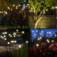 YOUR KART ARD Pack of 1 (Yellow Color) Solar Light 8 LED Solar Garden Lights Garden Decoration Light Fountain Light | 8 LED |