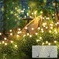 YOUR KART ARD Pack of 1 (Yellow Color) Solar Light 8 LED Solar Garden Lights Garden Decoration Light Fountain Light | 8 LED |