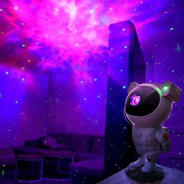 YOUR KART Astronaut Projector with Remote Control - 360° Adjustable Timer Kids Astronaut Nebula Night Light