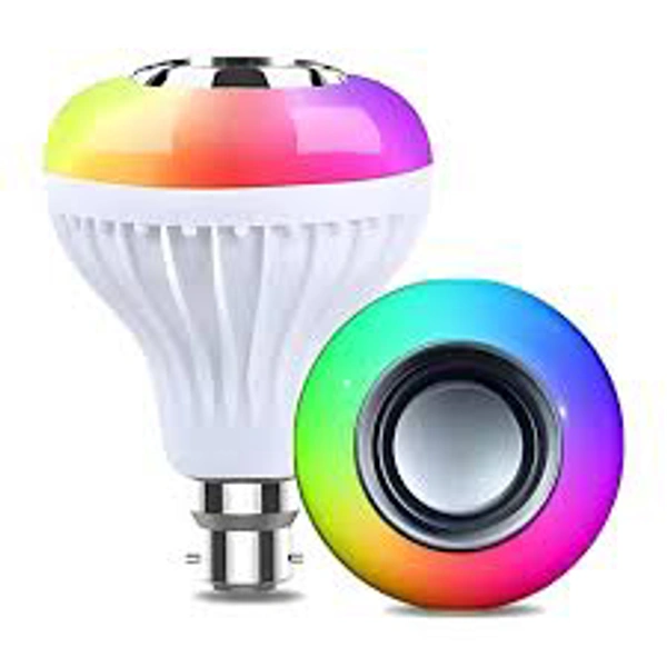 YOUR KART LED MUSIC BULB (BLUETHOOTH WITH REMOTE) AND INSTALL IT TO YOUR FLOOR LAMP OR DESK LAMP OR MAKE IT TO BE A NIGHT LIGHT WITH MUSIC PLAYING PACK OF 1