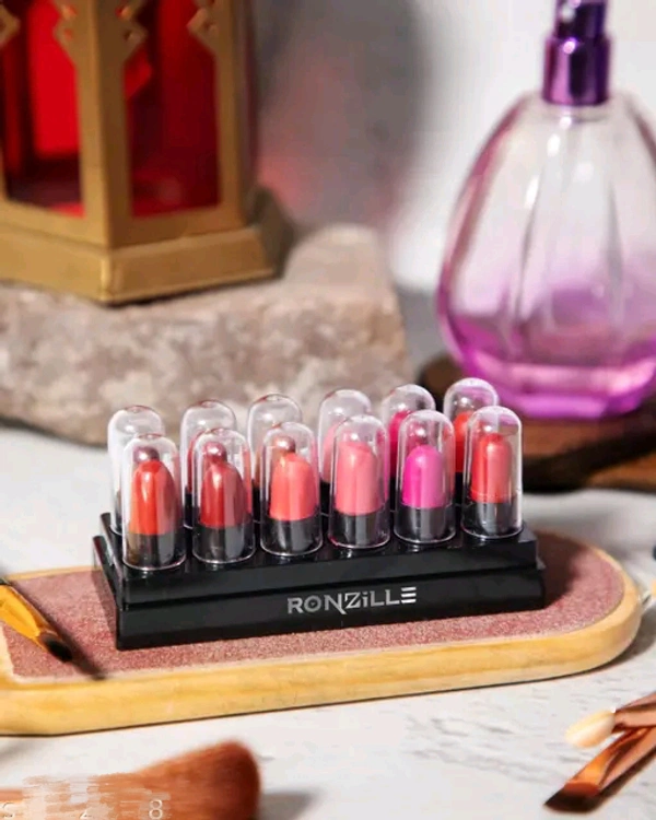 Ranzille Mini Bullet Lipstick (Set Of 12)