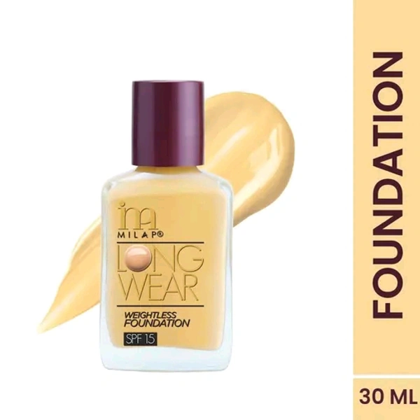 Milap Long-wear Weightless Liquid Foundation(30ml)