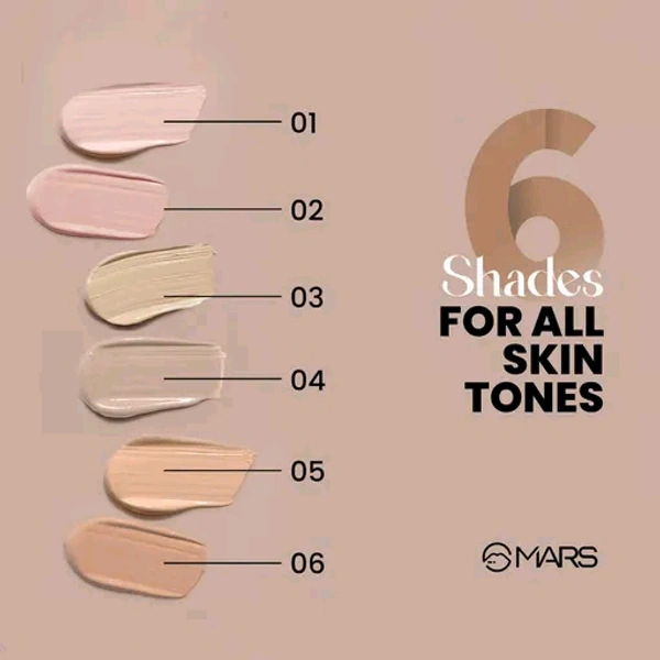 MARS High Coverage Liquid Foundation (40ml)