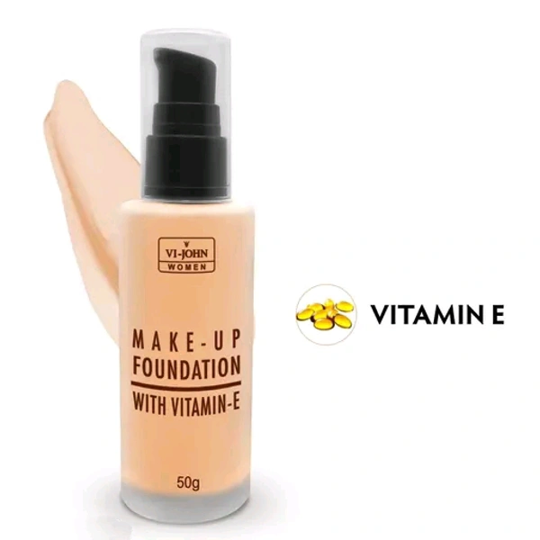 VI-JOHN Matte Liquid Makeup Foundation with Pump For All Skin(50g)