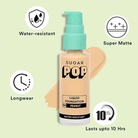 Liquid Foundation - 04 Peanut | Water Resistant(30 ML)