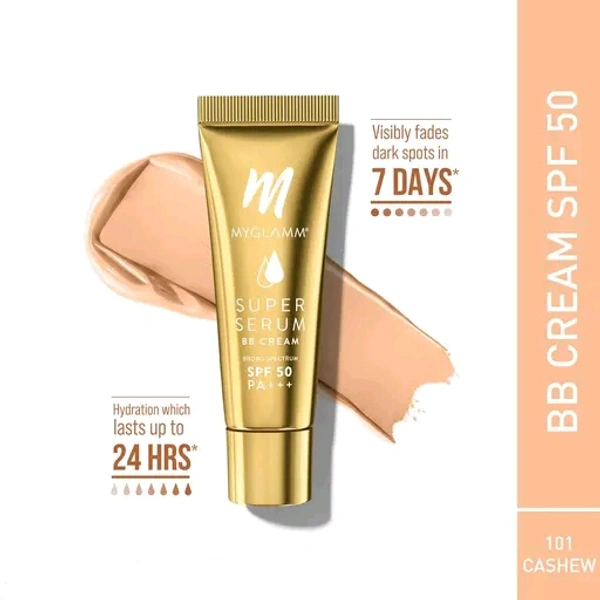 MyGlamm Super Serum BB cream-201 Pine-15gm