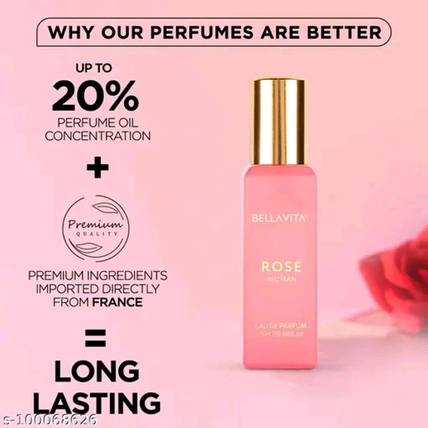 Bella Vita Organic Rose Woman Eau De Parfum