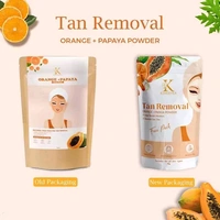 Kimayra Organic Orange + Papaya Face Pack Powder For Tan Removal