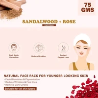 Kimayra Sandalwood + Rose Face Pack Powder For Skin Lightening