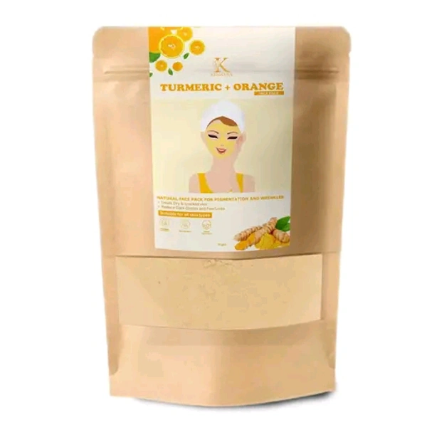 Kimayra Organic Turmeric + Orange Face Pack 