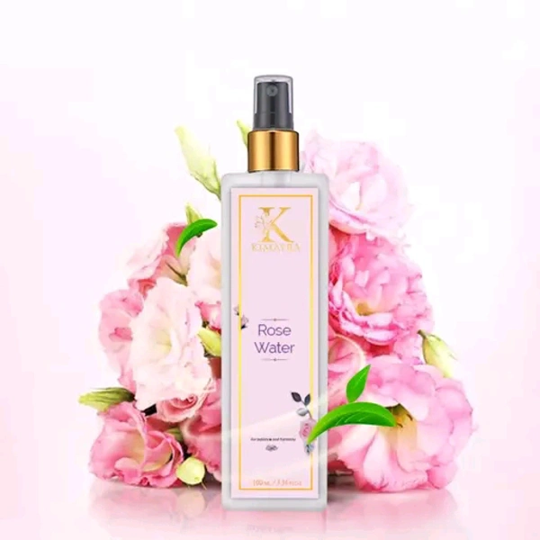 Kimayra Pure & Natural Rose Water - For Skin, Face - Gulab Jal Spray Skin