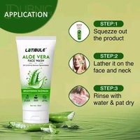 Latibule Vitamin C,Aloe Vera & Kesar Chandan Skin Whitening Brightening Facewash,