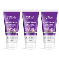 Globus Naturals Ayurvedic Kumkumadi Skin Lightening Face Cream, Enriched with Manjistha & Kokum Butter, Chemical Free, Cruelty Free, Suitable For All Skin Types,