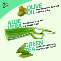 Hair & Care Damage Repair Non-Sticky Hair Oil with Aloe Vera, Olive Oil & Green Tea, 300 ml 