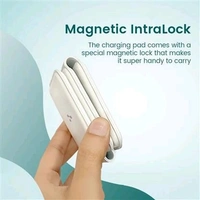 Charging Stand Fast Charging Station Wireless Charger StandFolding 3 in1 Wireless Charger Magnetic Wireless - White