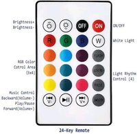 IMMUTABLE Led Bulb With Bluetooth Speaker With Remote Control Mp3 Player - White