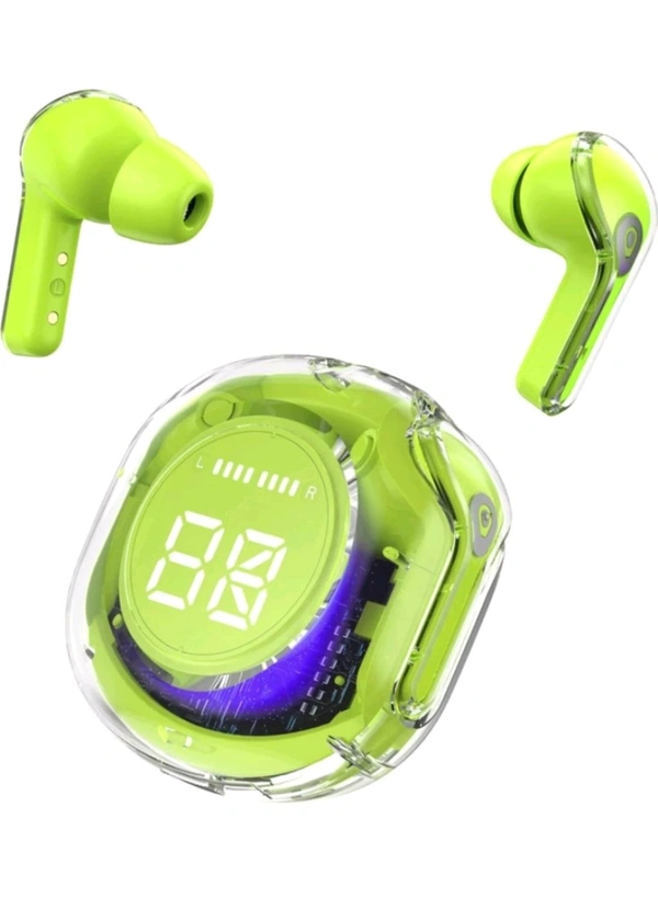 ACEFAST Crystal Earbuds T8 - Green, Free