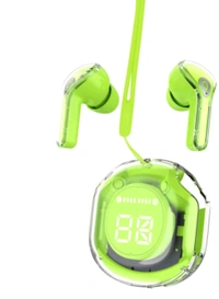 ACEFAST Crystal Earbuds T8 - Green, Free