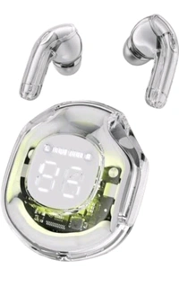 ACEFAST Crystal Earbuds T8 - Green, Free