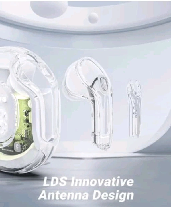 ACEFAST Crystal Earbuds T8 - White, Free