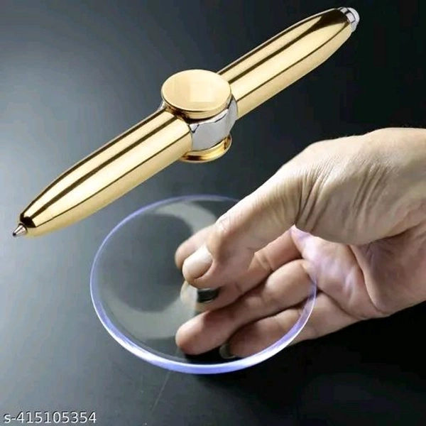 Gyroscope Writing Pen - Gold, Free