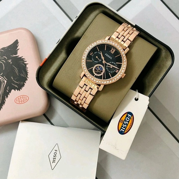 Fossil Jaqueline's Chronograph Sun Moon For Her