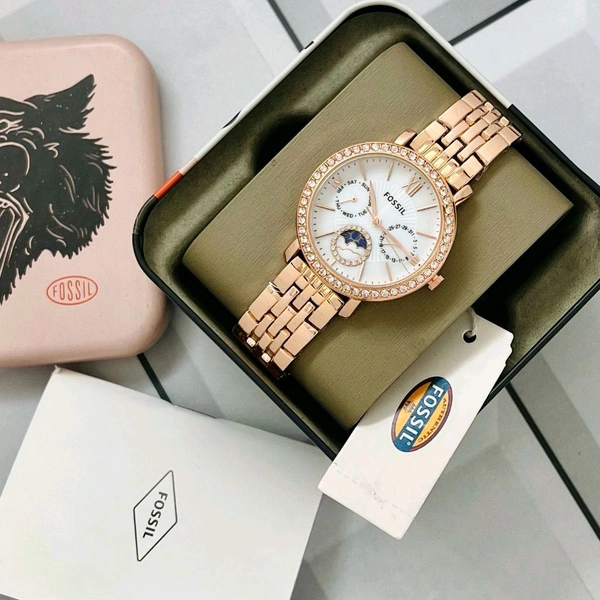 Fossil Jaqueline's Chronograph Sun Moon For Her
