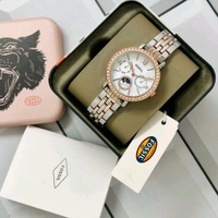 Fossil Jaqueline's Chronograph Sun Moon For Her