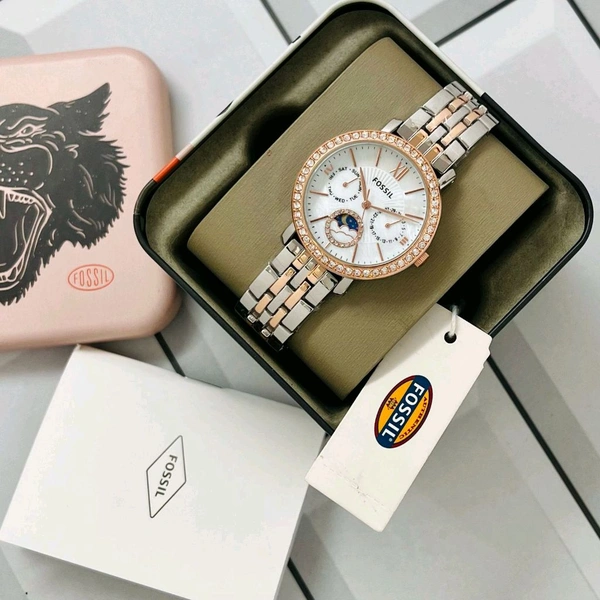 Fossil Jaqueline's Chronograph Sun Moon For Her
