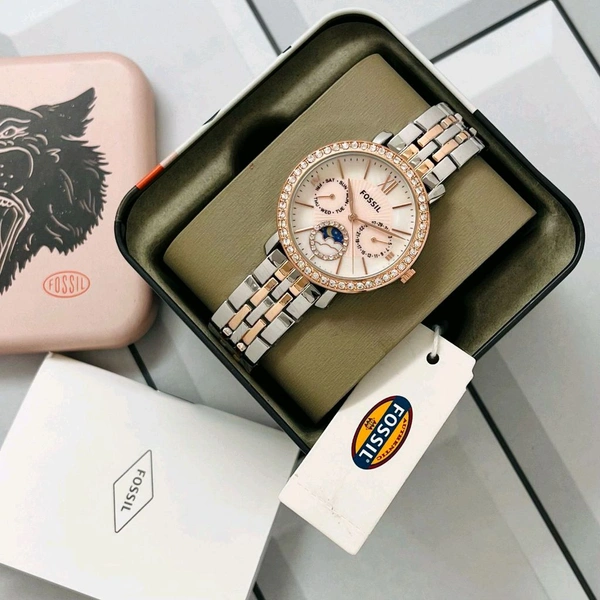 Fossil Jaqueline's Chronograph Sun Moon For Her