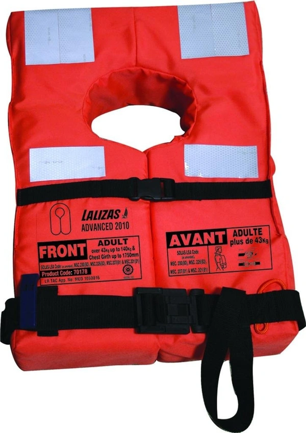 lalizas solas approved life jacket for Adult(solas chapter III & lsa code)