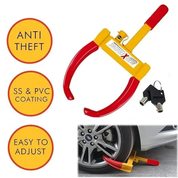 Wheel Lock Anti Theft Wheel Clamp