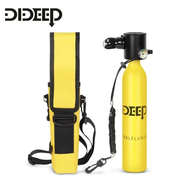 DIDEEP 0.5 LITRE  ALLUMINIUM SCUBA TANK