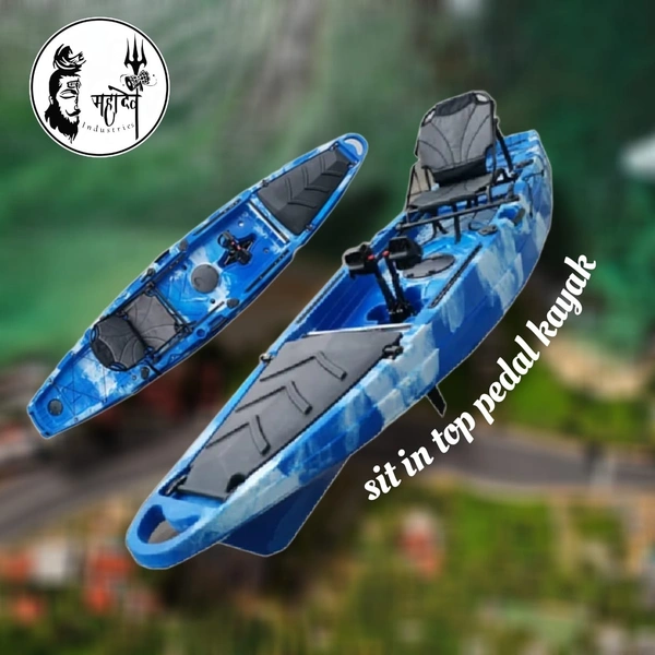 sit on top pedal fishing kayak pro