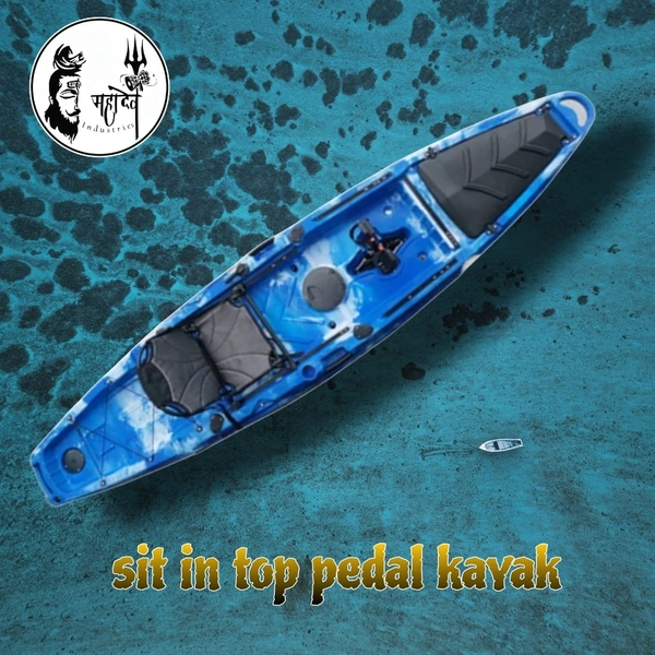 sit on top pedal fishing kayak pro