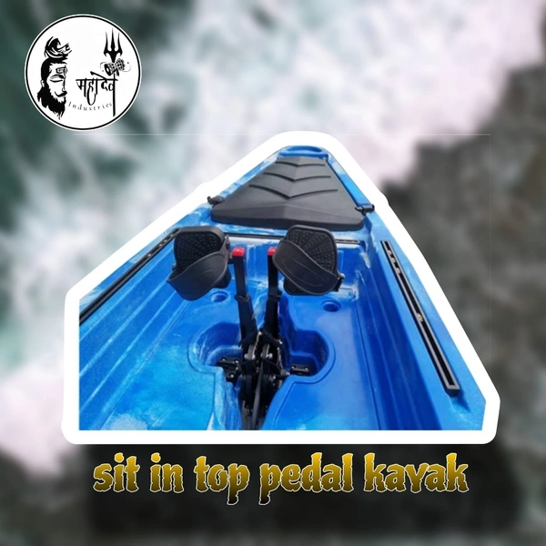 sit on top pedal fishing kayak pro