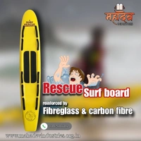 HARD SHELL RESCUE SURF BOARD