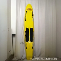 HARD SHELL RESCUE SURF BOARD