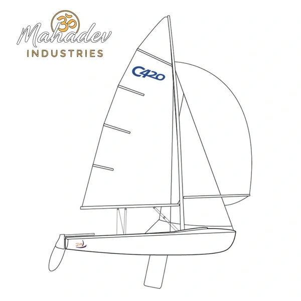 CLUB 420 SAILING BOAT
